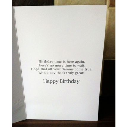 Age 10 Birthday Card - ( CHEAP COLLECTION ONLY CARDS ) - 005