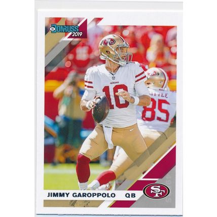 2019 Donruss Football Base 219 Jimmy Garoppolo San Francisco 49ers
