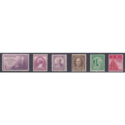653 1/2c Nathan Hale Average Plus MNH VA0953d