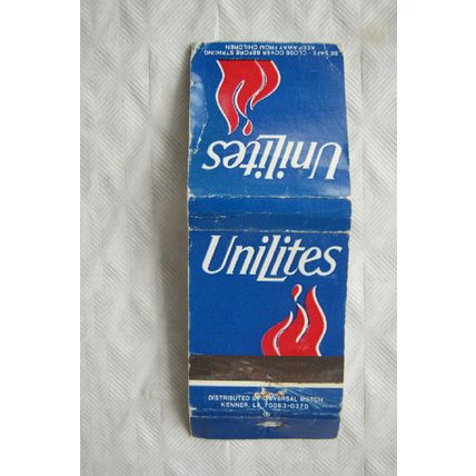 Matchbook cover Unilites