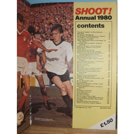 SHOOT! ANNUAL 1980 - excellent condition, unclipped - see photos