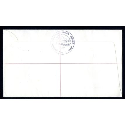 AUSTRALIA 1974 FDC Paintings Series, Wesley Cover, Registered Mail Sydney PMK