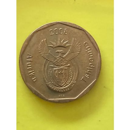 Umlaufmünze Südafrika 50 Cent 2008