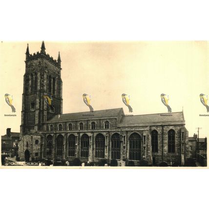 Cromer Church, Norfolk, 134 Salmon Series Postcard