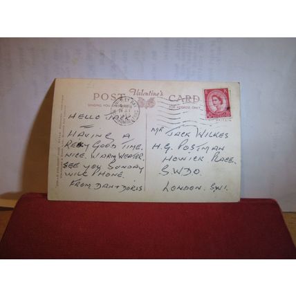 THE BAY, CULLERCOATS, Northumberland used postcard by Valentine 1963 pm =