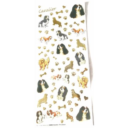 Dog breed craft stickers many breeds available 29 designs peel and stick
