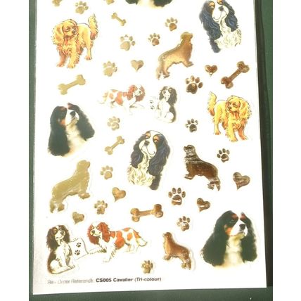 Dog breed craft stickers many breeds available 29 designs peel and stick