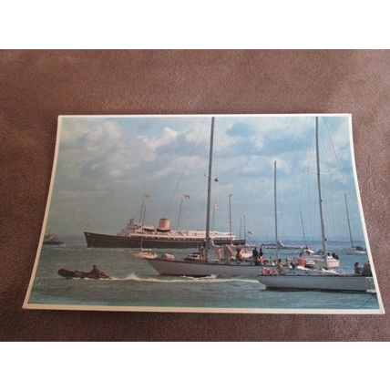 Prescott Postcard - Royal Yacht Britannia - Boat / Ship