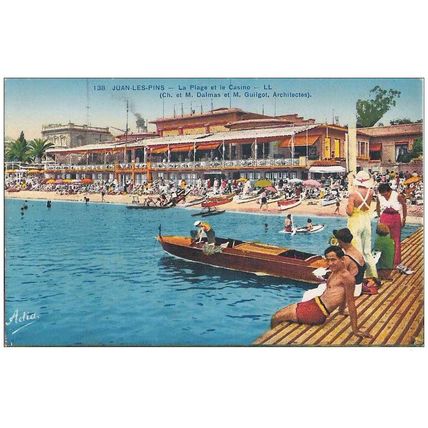 06 - Antibes - juan les pins - la plage et le casino