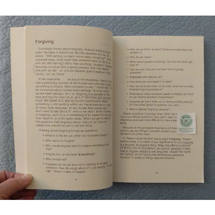 FORGIVING PRESENT PERFECT by MARLENE HALPIN