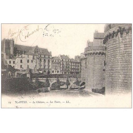 44 - NANTES - LES TOURS DU CHATEAU