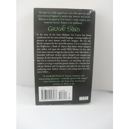 Grave Sins, by Jenna Maclaine US PB | St Martin 2009 | Very Good -
