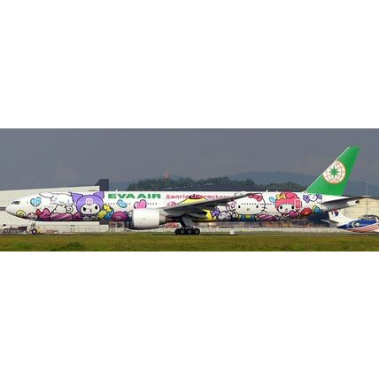 B777-35EER EVA AIR HELLO KITTY LOLLY JET- AVIATION 400 AV4290 1/400-PRE ORDER
