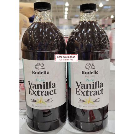 Rodelle Pure Vanilla Extract Bundle 32fl oz 946ml (Brand New)