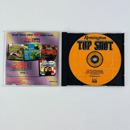 Remington Top Shot Interactive Target Shooting PC CD Game Software