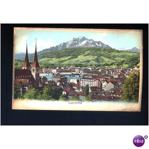 Switzerland LCC REWARD CARD Lucerne Postcard