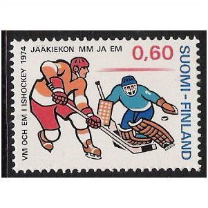 Mi 745 (**): World and European Ice-hockey Championships, Helsinki.