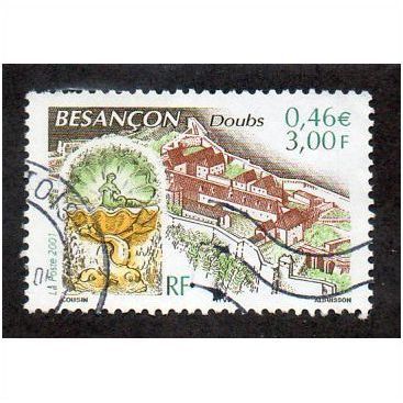 FRA 2001 3F 'TOURIST PUBLICITY' FINE USED (EBID20-271)