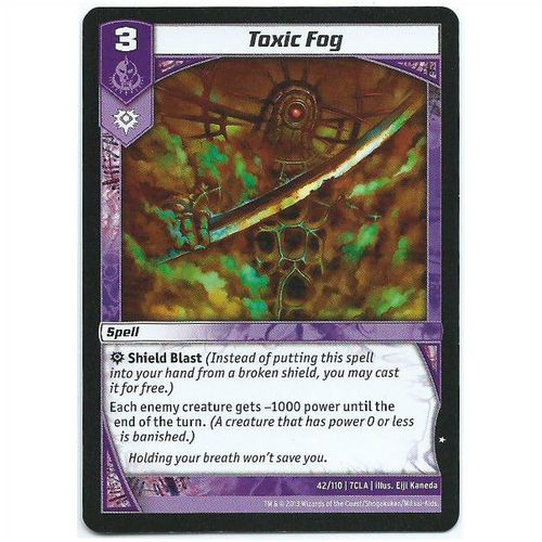 Kaijudo - Clash of the Duel Masters - 42/110 - Toxic Fog