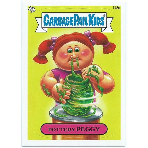 2013 Garbage Pail Kids Series 3 - #143a - Pottery Peggy