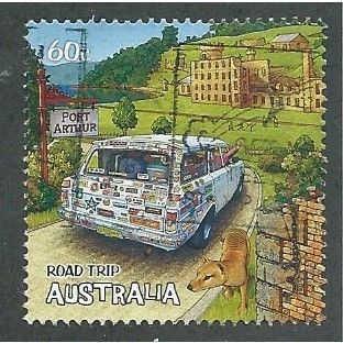 AUS 2012 60c 'ROAD TRIP -CAR' FINE USED (EBID37-955)