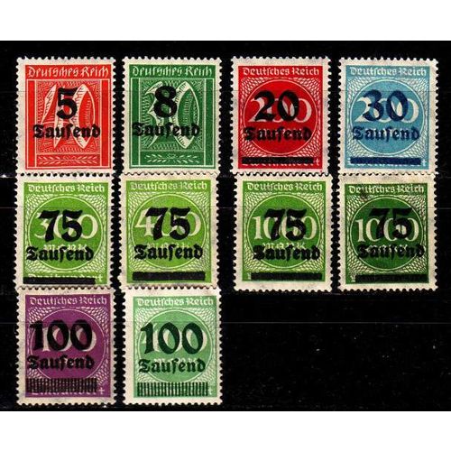 GERMANY REICH [1923] MiNr 0277 ex ( **/mnh ) [02]