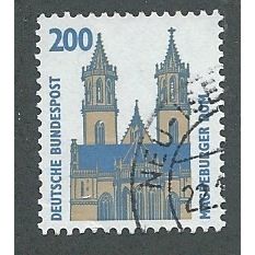 GER 1987 200pf 'TOURIST SIGHTS' FINE USED (EBID43-203)