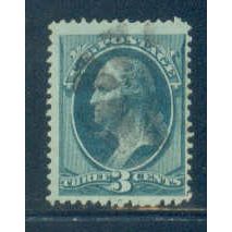 Used 158 3c George Washington Just Clears M00238