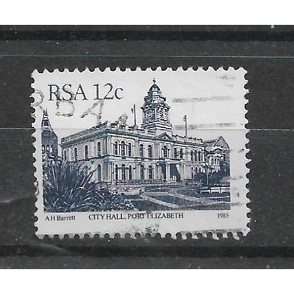 SouthAfrica.SG520c 12c City Hall,Port Elizabeth.Fine Used.Sept21a
