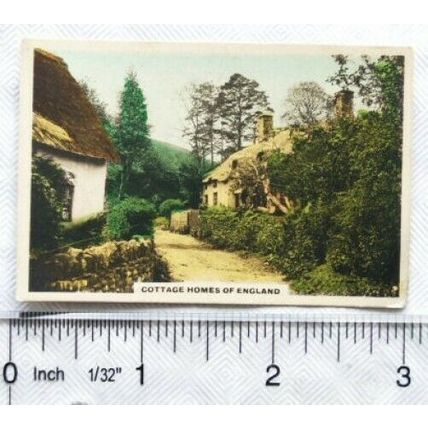 1924 large Cavanders Homeland Series No. 17 The Cottage Homes of England