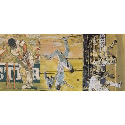 WG Grace 4x Cricket Repro Advertising Postcard s