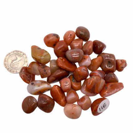 Natural Tumblestones 10-30mm BUY 6 get 6 FREE Chakra Healing Crystals Set Reiki
