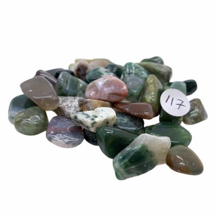 Natural Tumblestones 10-30mm BUY 6 get 6 FREE Chakra Healing Crystals Set Reiki