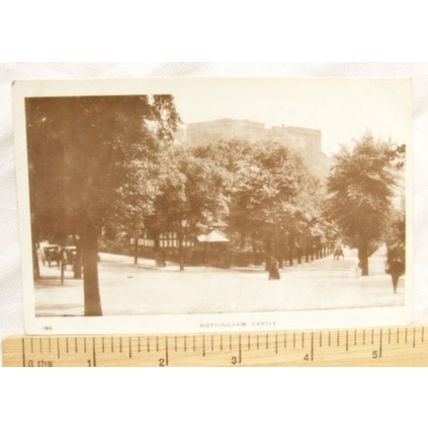 1920 postcard Nottingham Castle