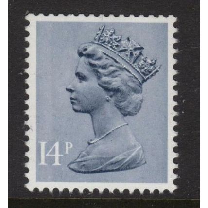 X946 U225 14p Grey Blue PCP2 LOW VALUE Unmounted Mint GB Machin.