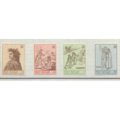 Vatican City Stamps Scott #410 To 413, Mint Hinged