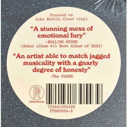 Blondshell - If You Asked For A Picture - Coke Bottle Clear Color Vinyl Record