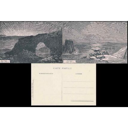 Arctic North 1905 Set of 10 postcards MINT PO Crisp Printer:Allaer Belgium RARE