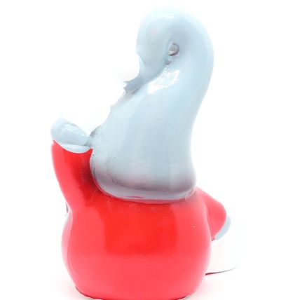Christmas Santa Claus Tealight Holder Ceramic 12 CM