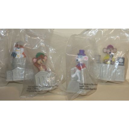 1992 Burger King Capitol Critters Set of 4 Mint in Package
