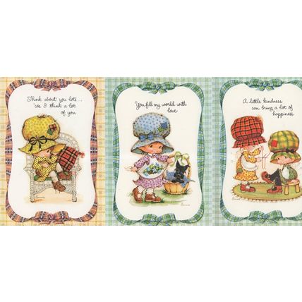 Raphael Tuck Sewing Children 3x Repro Postcard s