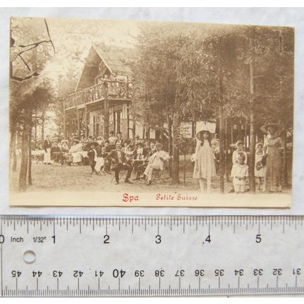 vintage postcard Spa, Belgium, Petite Suisse