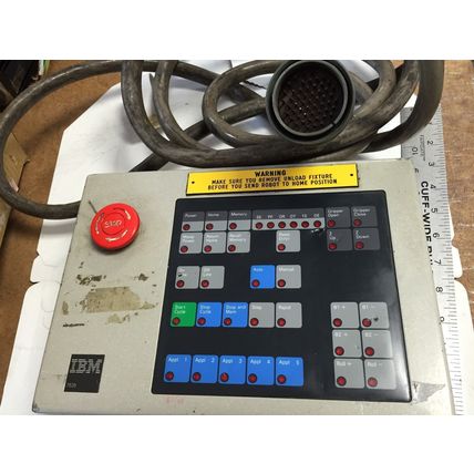 IBM 7535 Scara Roboter Teach Pendant Handsteuergerät Control Panel Controller,Ch