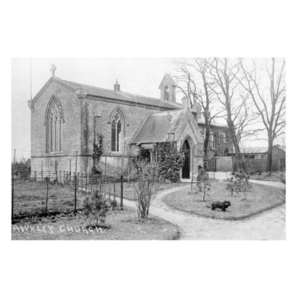 pt6241 - Awkley Church , Yorkshire - print 6x4