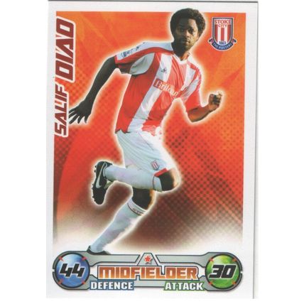 Match Attax 2008/2009 Salif Diao Stoke City