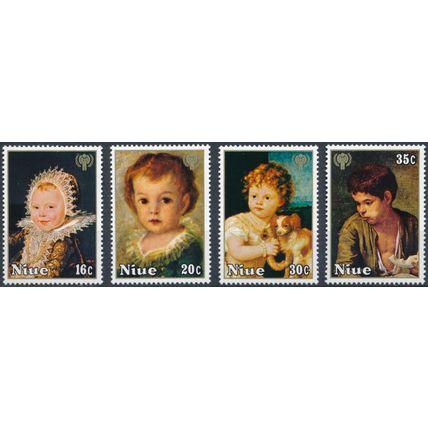 International Year of The Child - Niue 1979 - NM H - SG 278/81