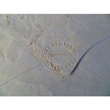 1865 GB QV 1d Red stamp DO Plate 85 cover Richardson Twyford Winchester Lloyd