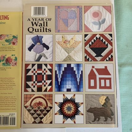 Lot of 3 Quilting Magazines Machine Quilting Wall Quilts Freehand Quilt Vintage