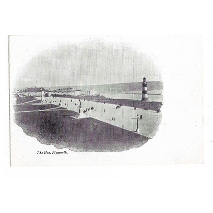 The Hoe, Plymouth, Devon, Postcard.