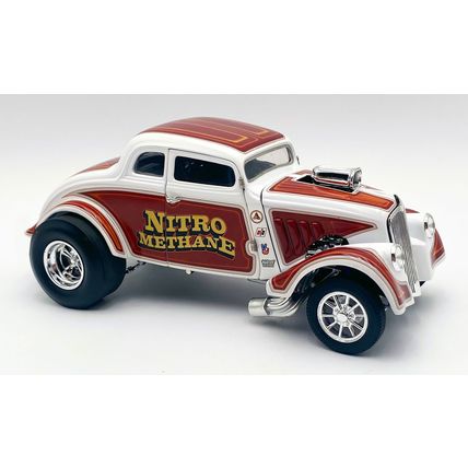 1/18 ( WR ) 1933 Gasser "Nitro Methane" White and Brown Limited Edition to 348 p